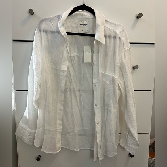 Abercrombie Oversized Breezy Shirt - Picture 2 of 2